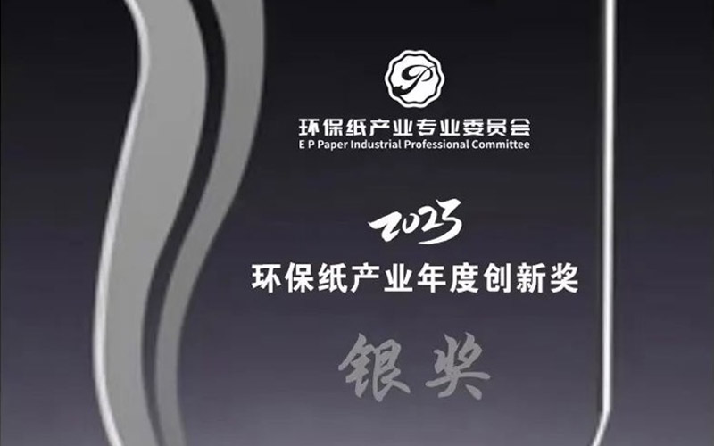 系列報道|輝煌環保榮獲2023環保紙產業年度創新獎——銀獎